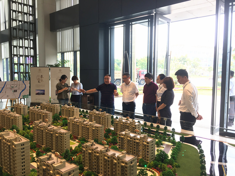 衢州市住建局副局長(zhǎng)錢志生調(diào)研華都&middot;天元府