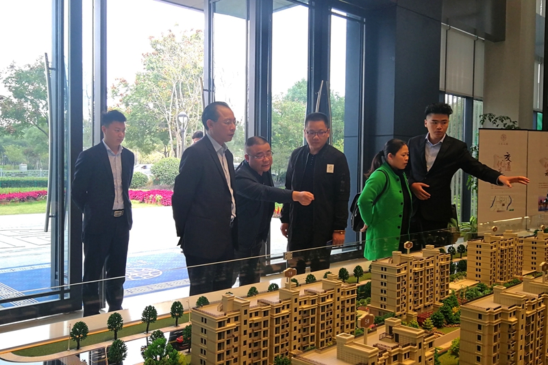 林昌斌調(diào)研衢州華都&middot;天元府項(xiàng)目