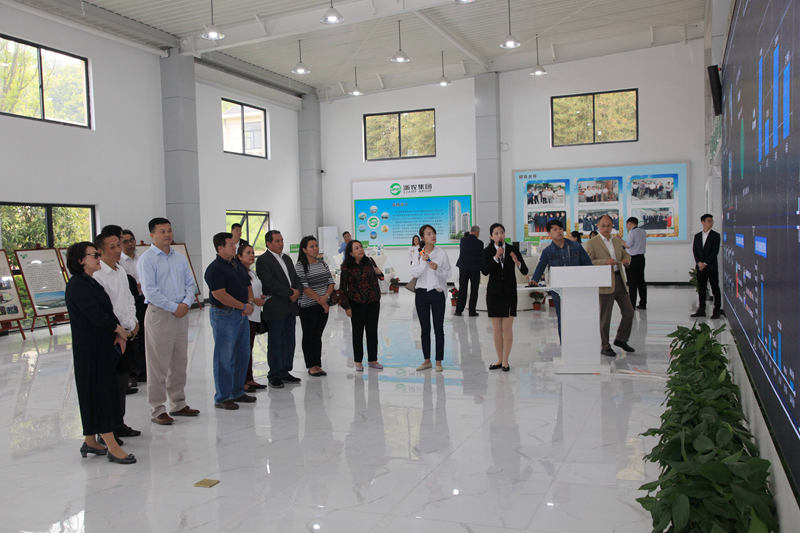 薩爾瓦多共和國第一副議長考察浙農現代農業(yè)綜合服務中心