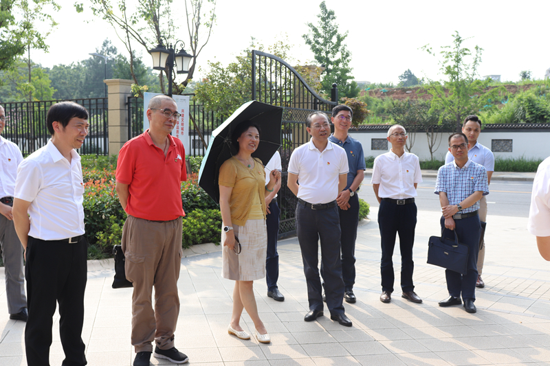 張悅調研華都&ldquo;紅色物業&rdquo;創建工作